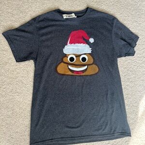 Christmas poop 💩emoji shirt